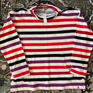 Talbots Striped sweatshirt/ top